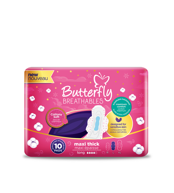 maxi pads for heavy flow